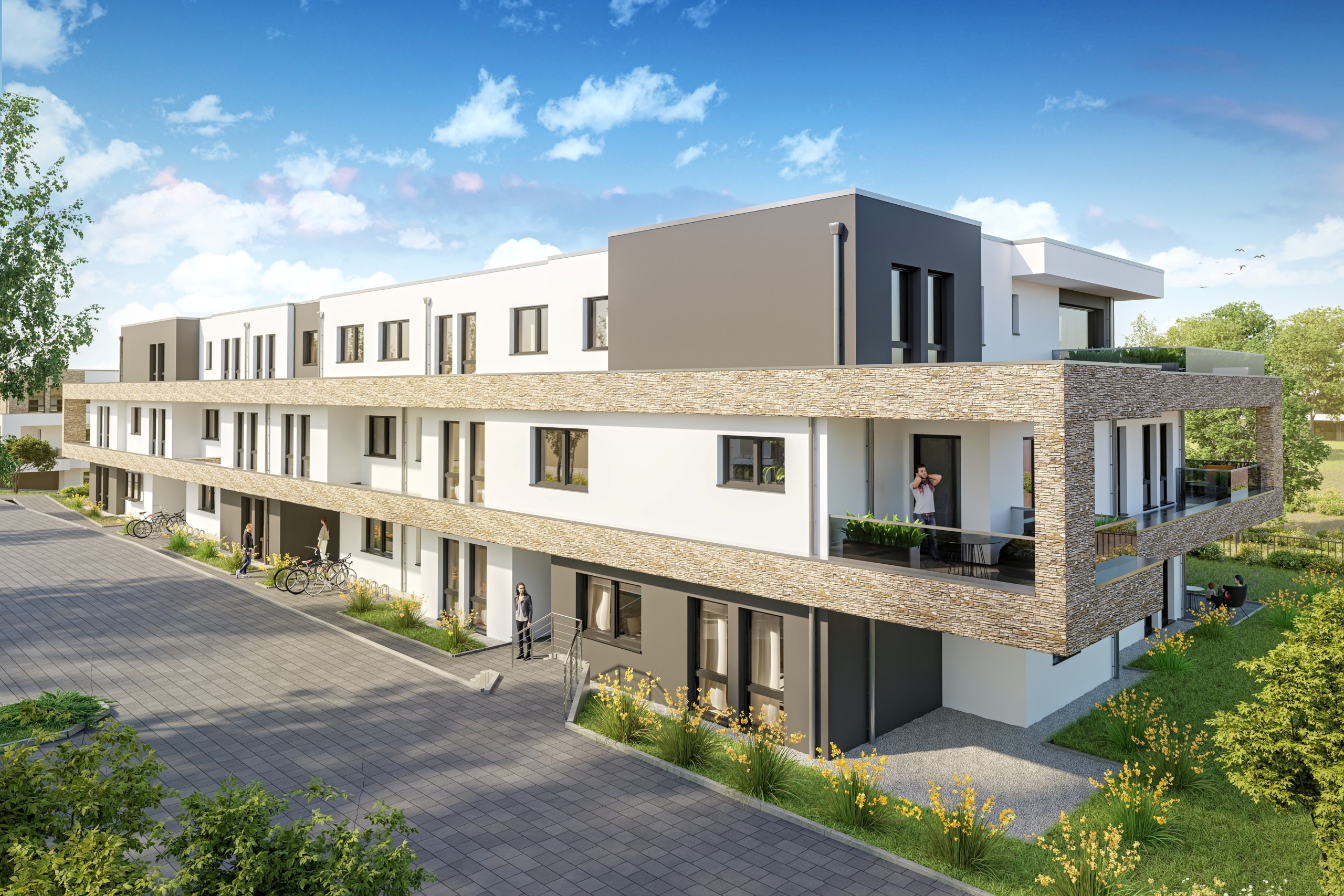 Niedernhausen, Königshofener Straße 16, 18, 20